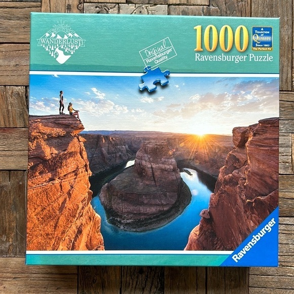 Ravensburger 1000 Piece Puzzle Canyon Sunrise - Picture 1 of 7